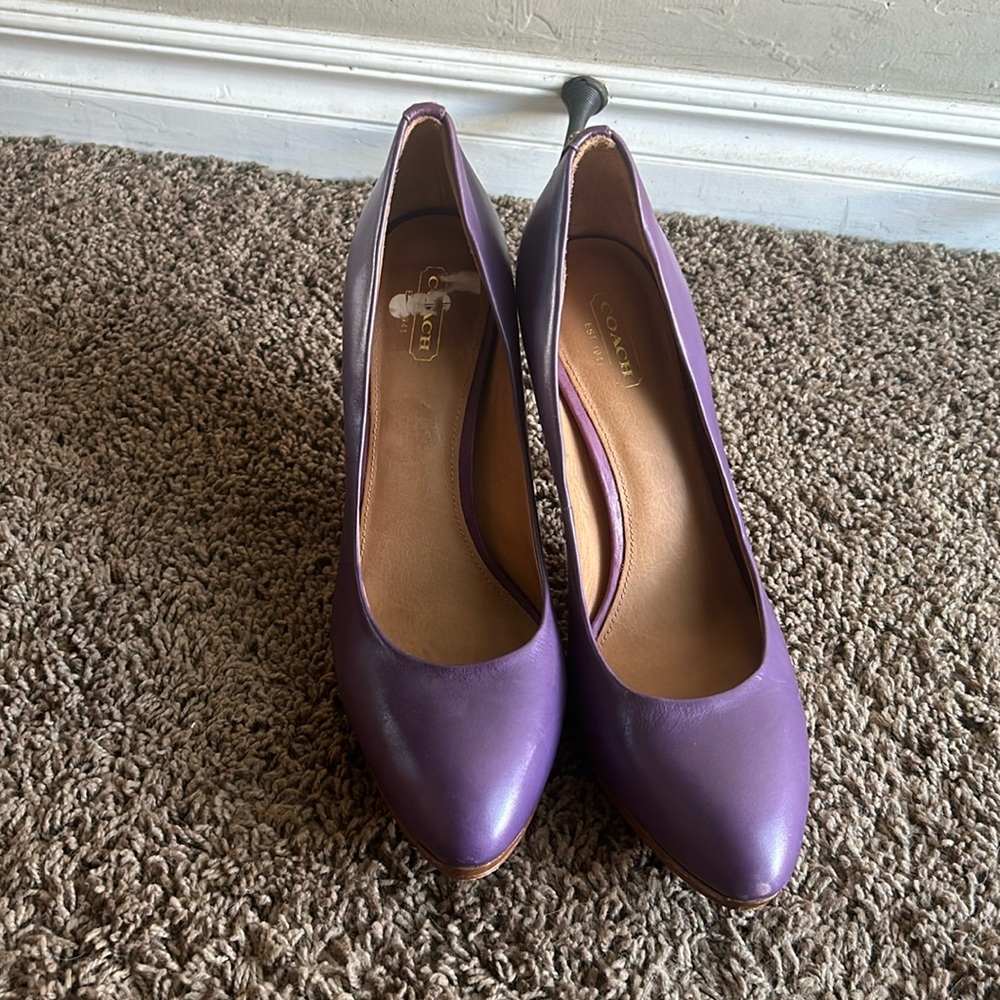 Coach heels